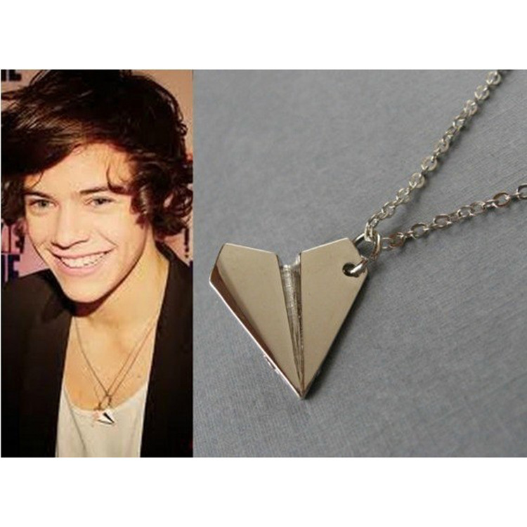 Major suit necklace jewelry fashion one direction paper airplane necklaces wholesale