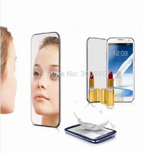 Free Shipping For Samsung Galaxy S4 Mirror Screen Protector Cover Film Guard WHD1164