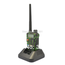 New camouflage BAOFENG UV-5R Walkie Talkie VHF/UHF136-174 / 400-520MHz Two Way Radio With Free Shipping