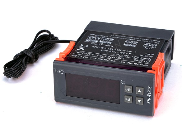 Купить автоматический цифровой температурный контроллер термостат 12v ...