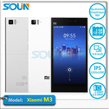 Original Xiaomi Mi3 M3 Quad Core Mobile Phone 5 0 IPS 1920x1080 2GB RAM 64GB RAM