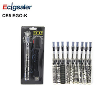 1pcs/lot 2014 New EGO CE5 e-Cigarette Starter Kits EGO 1.6ml CE5 With 900mAh eGo Engraved battery for Blister packaging