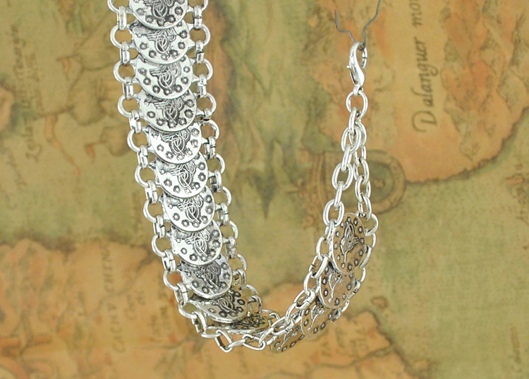 Купить Цыганская Чешская бижутерия антикварная Серебряная монета ...