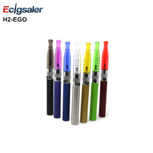 50pcs/lot High quality H2 eGo e-Cigarette Kit  2.0ml H2 atomizer with 650/900mah eGo battery for Plastic packing box