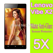 5pcs Mobile Phone Anti-Glare Matte Screen Protector For Lenovo Vibe X2 Screen Protective LCD Film.Retail Packaging Free Shipping
