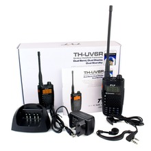 Walkie Talkie TYT TH-UV6R 256CH VHF+UHF 8 Group Scrambler FM Radio Dual Band Display  Portable Radio Free Shipping A7143A Eshow