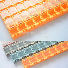 New Genuine High quality 100pcs SMD SMT Electronic Component Mini Storage box High quality and practical