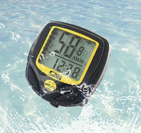 Купить водонепроницаемый беспроводной велосипедов спидометр lcd ...