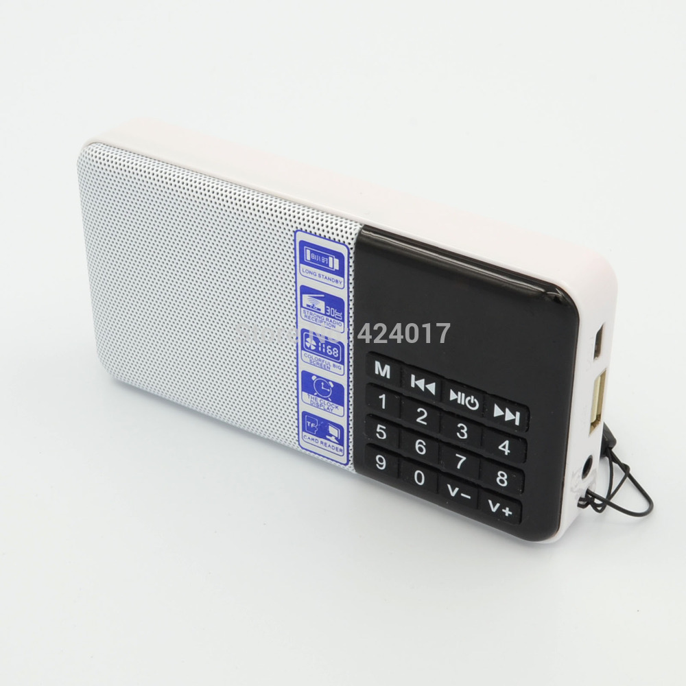 Hot Portable Mini Speaker Amplifier FM Radio USB Micro SD TF Slot MP3 Player PC
