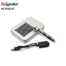 1pcs/lot H2 eGo-k e-Cigarette Starter Kits eGo kits Electronic Cigarette 900mAh eGo Engraved battery for Aluminum box packaging