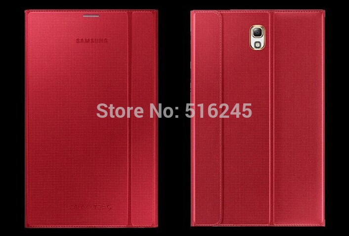 2014 NEW Tablet Accessories Official 1 1original Smart Leather Book Cover Case For Samsung Galaxy Tab