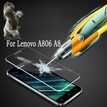 In Stock!Explosion Proof Clear Front Premium Anti-Explosion Tempered Glass screen protector for lenovo A806 A808 A8