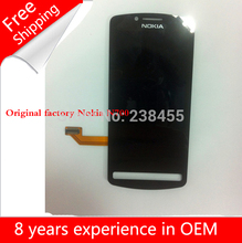 Global free shipping Original factory Mobile Phone LCDs For Nokia n700 LCD touch screen display Digitizer