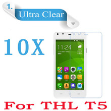10X New THL T5 T5S CLEAR LCD Screen Protector 4 7 inch Transparent LCD Screen Guard