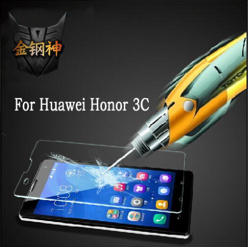 1pcs Explosion Proof Premium Tempered Glass Screen Protector Guard Film For Huawei Honor 3C Optional Retail