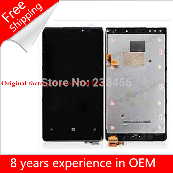 Global free shipping Original factory Mobile Phone LCDs Digitizer For Nokia N720 LCD Display touch Screen