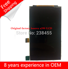 Global Free shipping Ensure Original factory Mobile Phone LCDs For Lenovo A390 LCD Display Screen