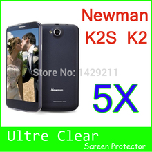 5X New For Newman K2s K2 CLEAR LCD Screen Protector Guard Cover Film For Newman K2 5.5 inch Smart Phone Screen Film