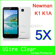 5X New For Newman Newmy K1 CLEAR LCD Screen Protector Guard Cover Film For Newman k1s