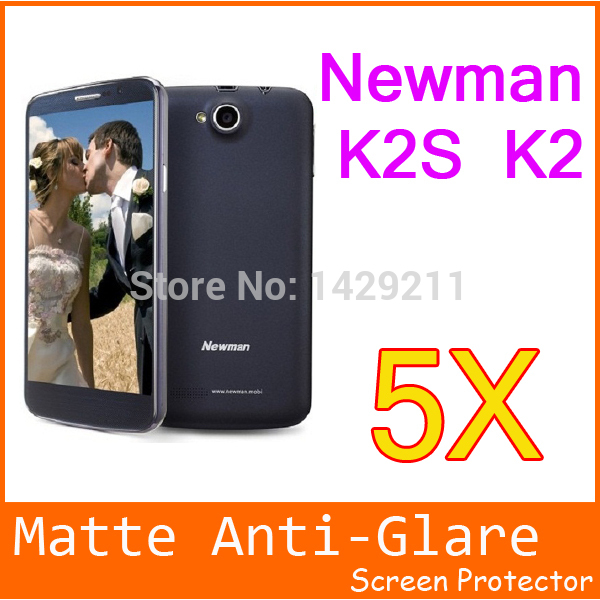 5pcs 3G Smart Phone 5 5 inch For Newman K2S K2 Screen Protector Anti glare Matte