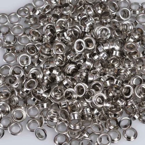2000x 0 1 4 Grommet Machine Grommets Washers Nickel Eyelets Hand Sign Tool