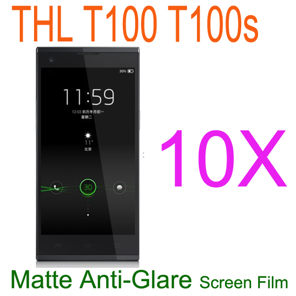 New 10x MATTE Anti Glare Anti scratch LCD Guard Cover Film Shield for Thl T100S T100