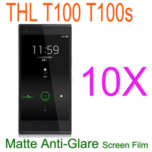 New 10x MATTE Anti Glare Anti-scratch LCD Guard Cover Film Shield for Thl T100S T100 Iron man 5.0″inch,(10film+10cloth)
