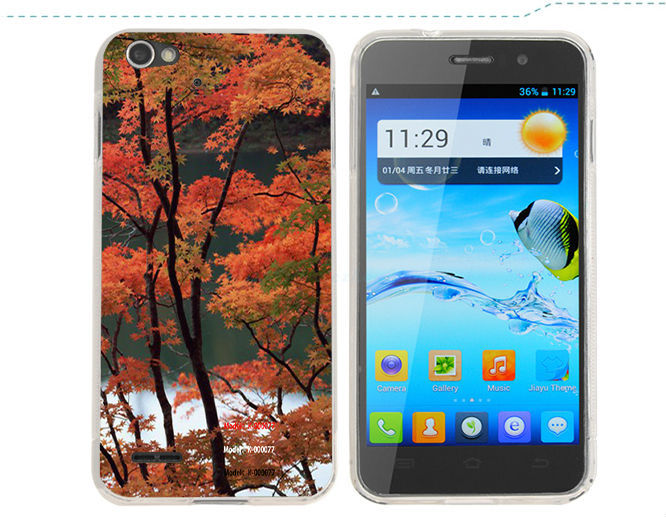 New Original Flip Case For JIAYU G4 G4T Quad Core 3G Smartphone PVC Case Cover for