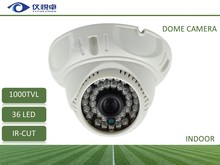 Security Camera 1/4″ CMOS 1000TVL HD CCTV Camera Night Vision 36LED Infrared Indoor Video Surveillance Cameras System BSC01-10W