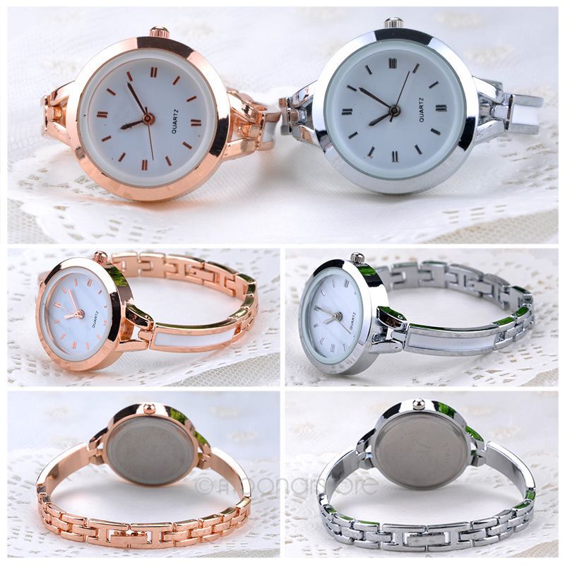 2014 Ladies Quartz bangles Watches Women hollow dress Rhinestone Analog wrist watches Casual Elegant popular watch