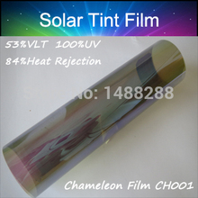 60 x 20 Automobile Windshield Solar Tint Window Film Chameleon Color Roll Sticker