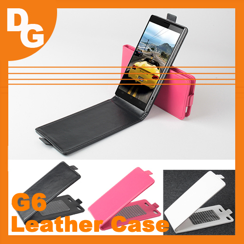 25 pcs lot Up And Down Fashion PU Leather Protective Case For Jiayu G6 Octa Core