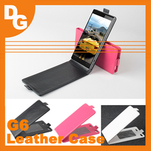 25 pcs/lot Up And Down Fashion PU Leather Protective Case For Jiayu G6 Octa Core 1.7Ghz Android Smartphone