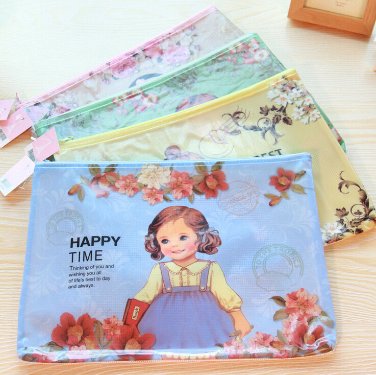 Korea Style Kawaii Girl Design Women Make Up Bag Storage Cosmetic