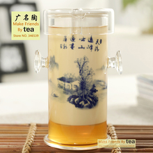 GMTao Tea Set For Black Tea Both Ears Heat Resistant Glass Kung Fu Tea Utensils Teapot