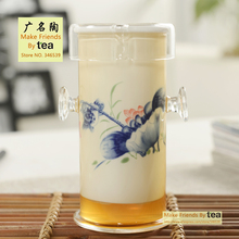 GMTao Tea Set For Black Tea Both Ears Heat Resistant Glass Kung Fu Tea Utensils Teapot