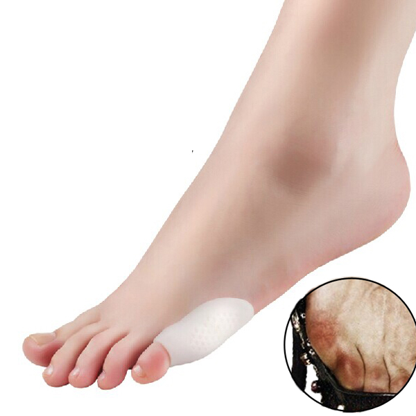 1Pair Feet Care Bunion Gel Little last toe Separator Orthotics Eases Valgus Insoles Compression Pad for