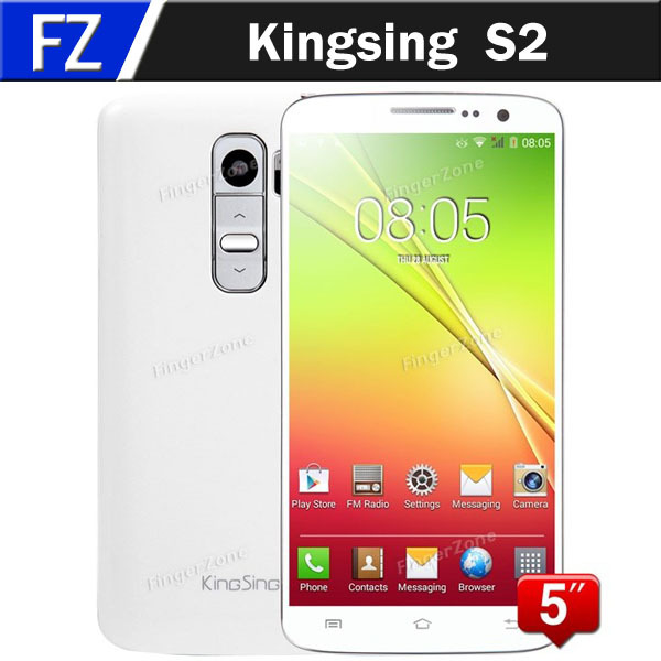 In Stock Original Kingsing S2 5 qHD MTK6582 Quad Core Android 4 4 2 Mobile Cell