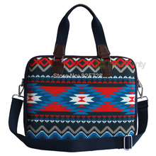 Free shipping Nice Weave Fashion laptop bag canvas leather notebook shoulder bags for 15 15.4 15.6 inch computer accessories