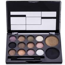 Professional Makeup 1 Set 14 Warm Color Eye Shadow Palette Neutral Nude Comestic Eyeshadow#M01096