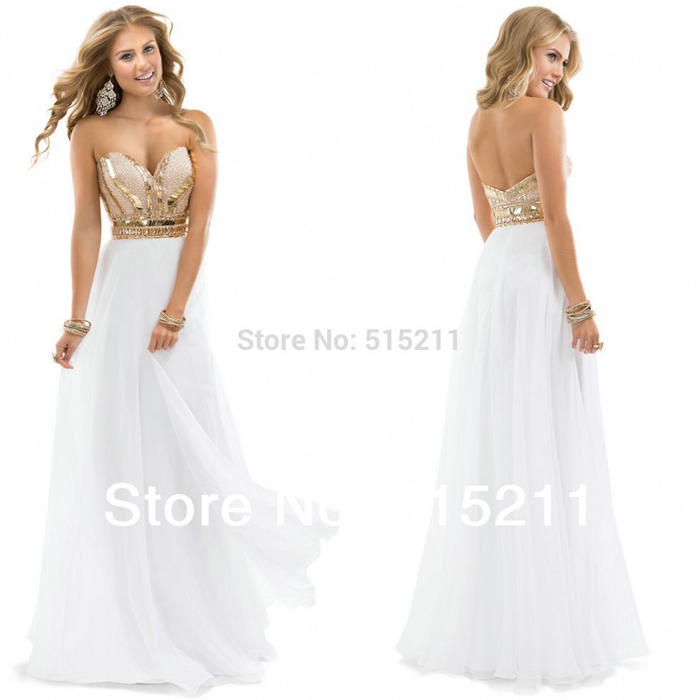 Sexy-White-Chiffon-Long-Prom-Dresses-With-Gold-Beaded-2014-New-Fashion ...