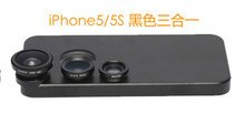 3in1 Fisheye Wide Angle Macro camera Lens for Samsung S4 Note1 Note2 Note3 Note4 iphone4 5s