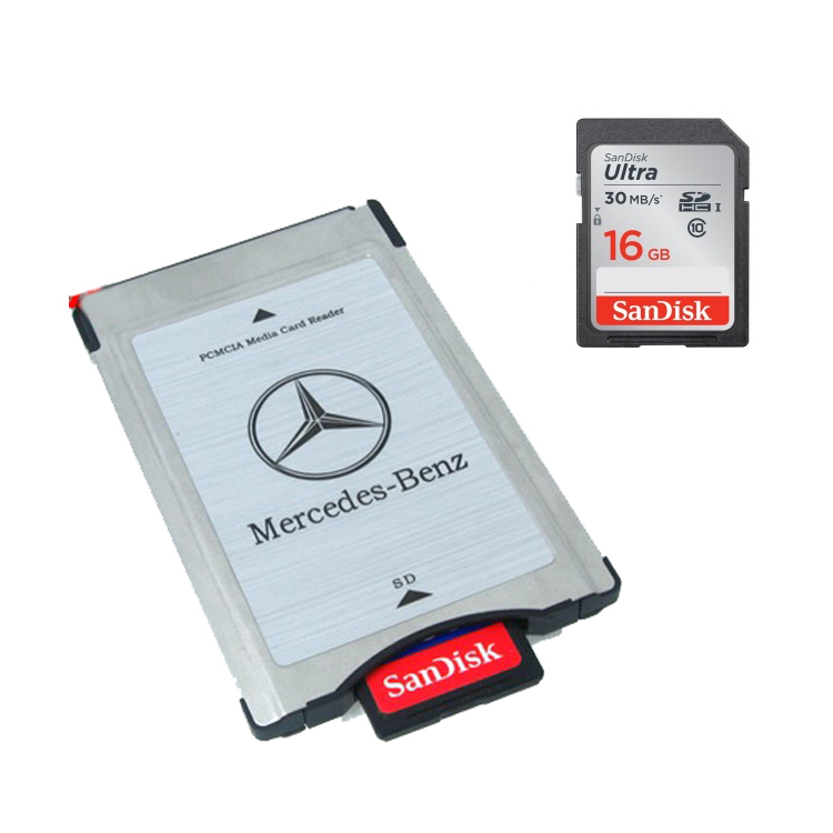 Pcmcia multi card reader mercedes benz