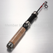 Carbon Ice Fishing Rod 80Cm 2.62FT Mini Portable Travel  Pole Spinning Medium Act Fits All Kinds Of Reel