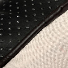 High Quality Perforating Design 2 pcs Danny leather Hole digging Car Headrest Supplies Neck Auto Safety