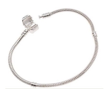 AlphaAcc 100Pcs Silver Lampwork Murano Glass Beads to Fit Pandora Style Charm Bracelets 100 3 