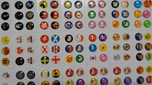 330pcs/lot HOT Sale Free Shipping home button sticker for iphone 4 4s 5 5s iPad phone decoration accessory HS01G