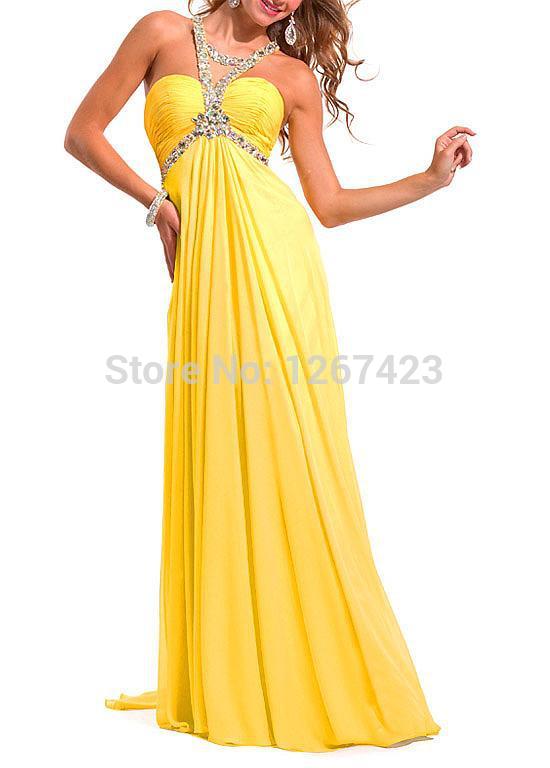 yellow prom dresses 2015