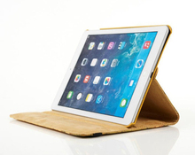 Computer tablets accessory rotating cover smart case for iPad 6 iPad Air 2 free shipping