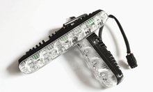 High and low beam 18w Aluminum LED daytime running lights with lens waterproof High Power DRL